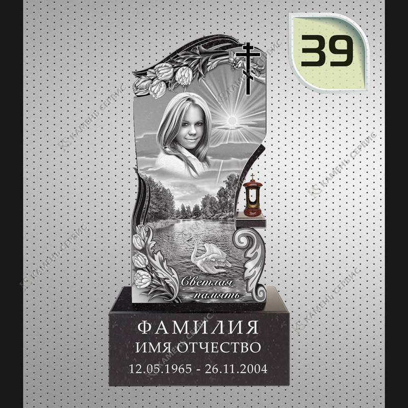 Гранитный памятник 274 - Гранитный памятник 274